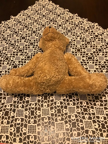 Retro, very cute teddy bear. Soft plush. We got it from the Netherlands. Po box 140 3900 ac veenendaal/nl