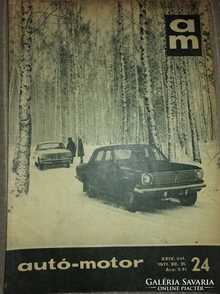 Autó-motor újság 1971.24.sz.