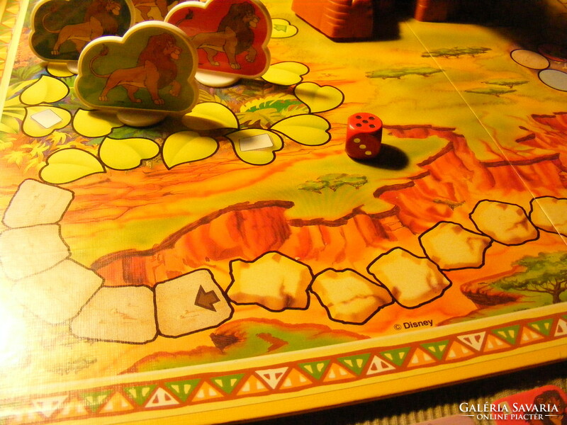 The Lion King board game with rules in German disney -schmidt spiele