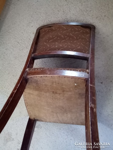 Art deco szék eredeti állapotában.  LEÁRAZTAM!!!