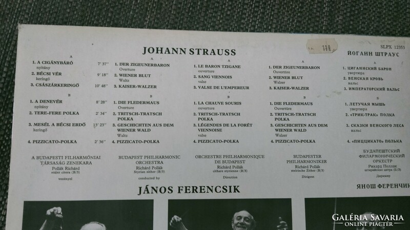 Johann Strauss - hanglemez