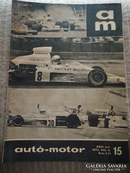 Autó-motor újság 1973. 15.sz.