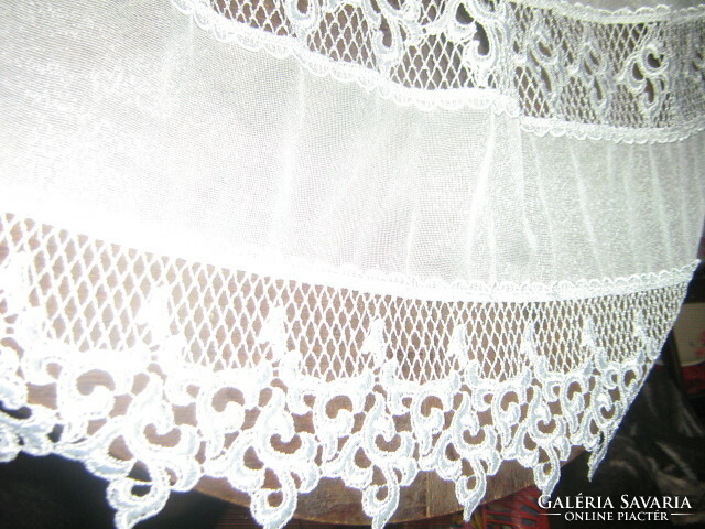 Beautiful double lace curtains