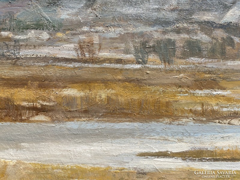 Kázmér Gerő: landscape - oil