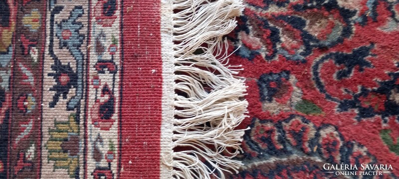 Kézi csomózású palmettás Indo Tabtiz szőnyeg ALKUDHATÓ