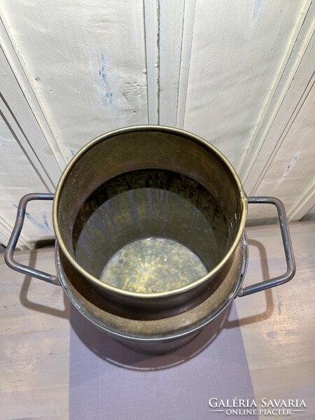 Brass milk jug