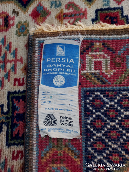Szép színvilágú  kézi csomózású Iráni  perzsa gyapjúszőnyeg