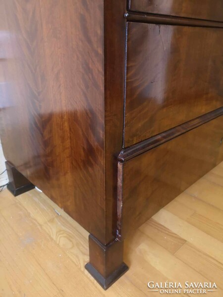 Restored Biedermeier chest of drawers/secretary.