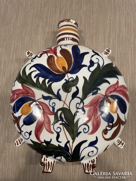 Lang és mayer városlód antique art nouveau majolica water bottle