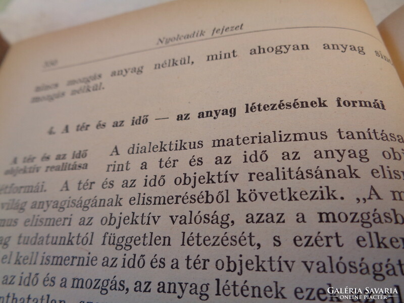 A dialektikus materalizmus  1954  .   Szikra Nyomda