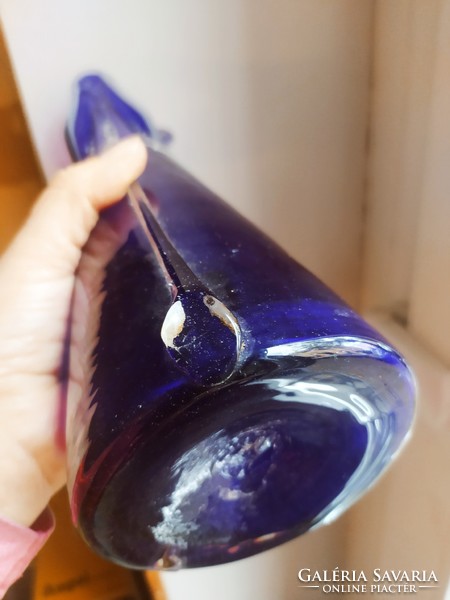 Handmade glass vase