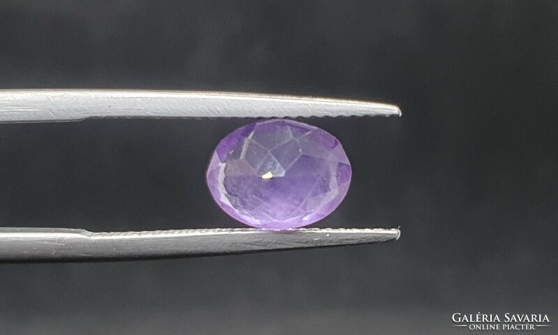 Amethyst oval cut 1.84 Carat. With certification.
