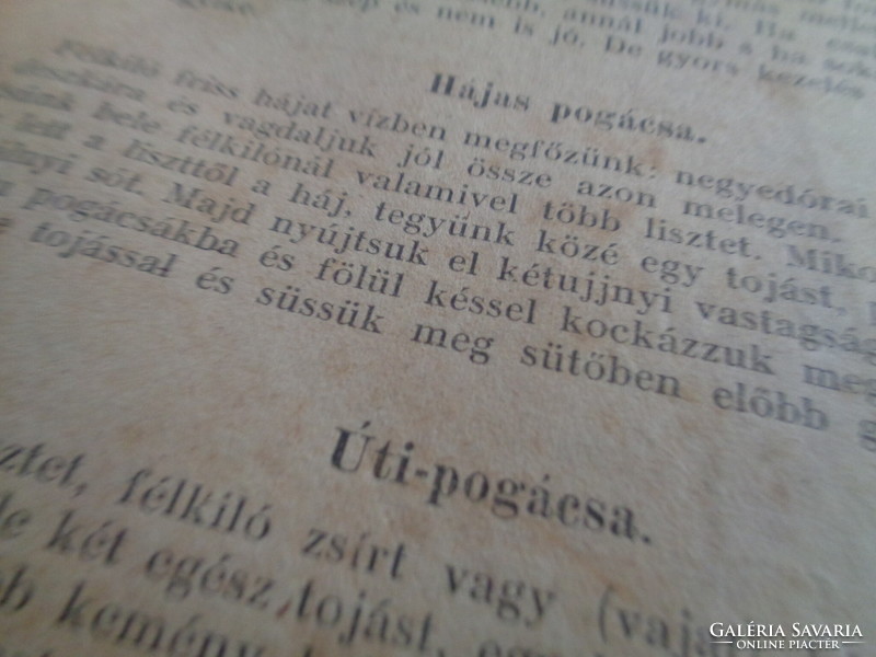 Ágnes Zilahi: genuine Hungarian cookbook 1892, in new guise, 190 pages