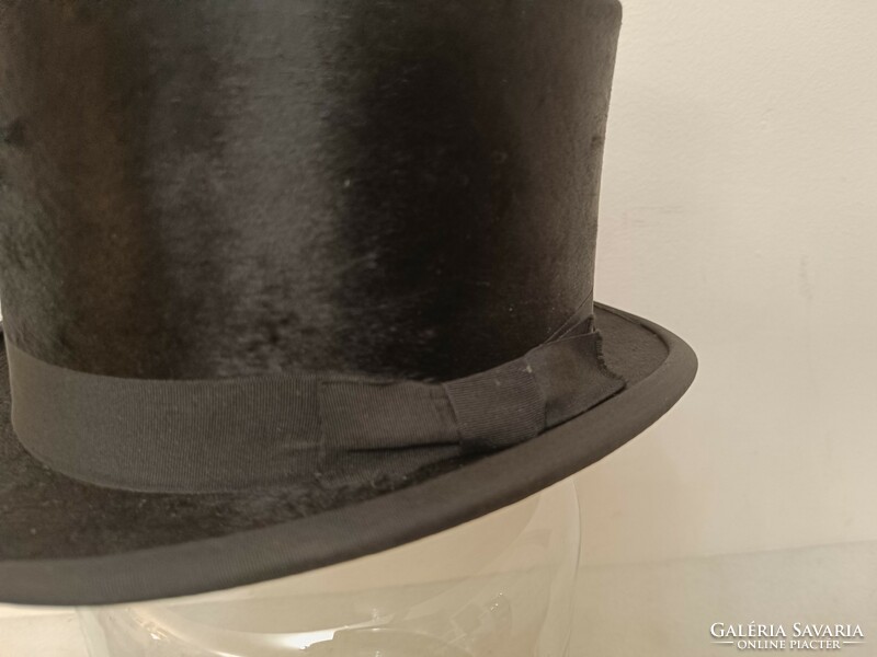 Antique women's top hat riding hat dress movie theater costume prop 317 7935