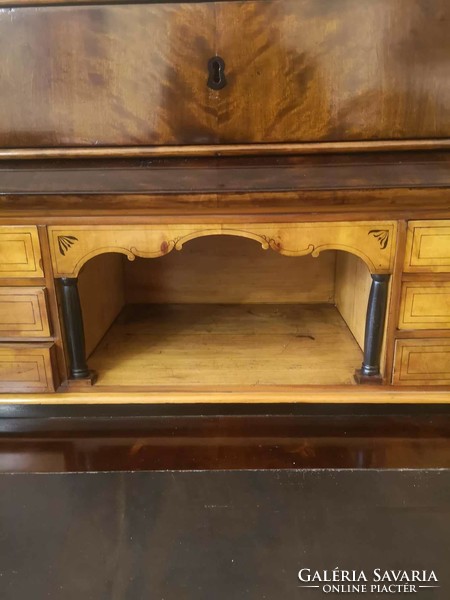 Restored Biedermeier chest of drawers/secretary.