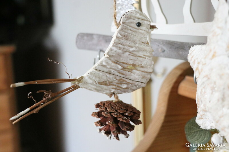 Skandináv stílusú kézműves karácsonyfadíszek