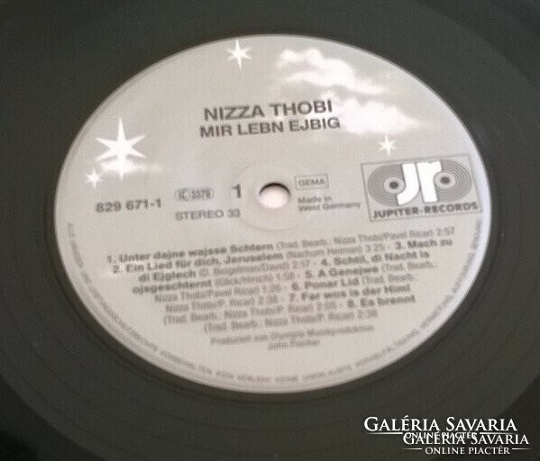 Nice thobi - mir lebn ejbig lp vinyl record