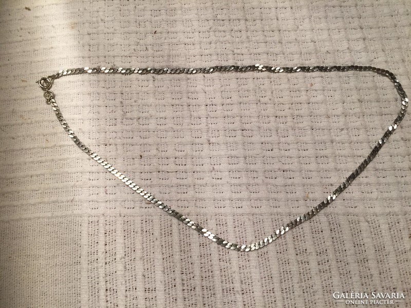 Silver (ag), s-link necklace, marked, 42.5 cm, net 7.48 grams (gyfd)