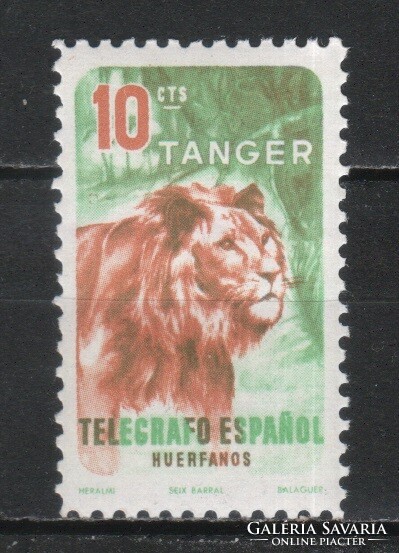 Tanger 0006 Távirda bélyeg