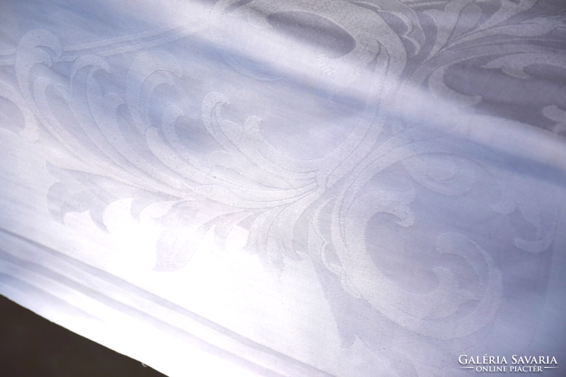 Art deco old festive large silk damask tablecloth tablecloth tablecloth baroque pattern 150 x 130