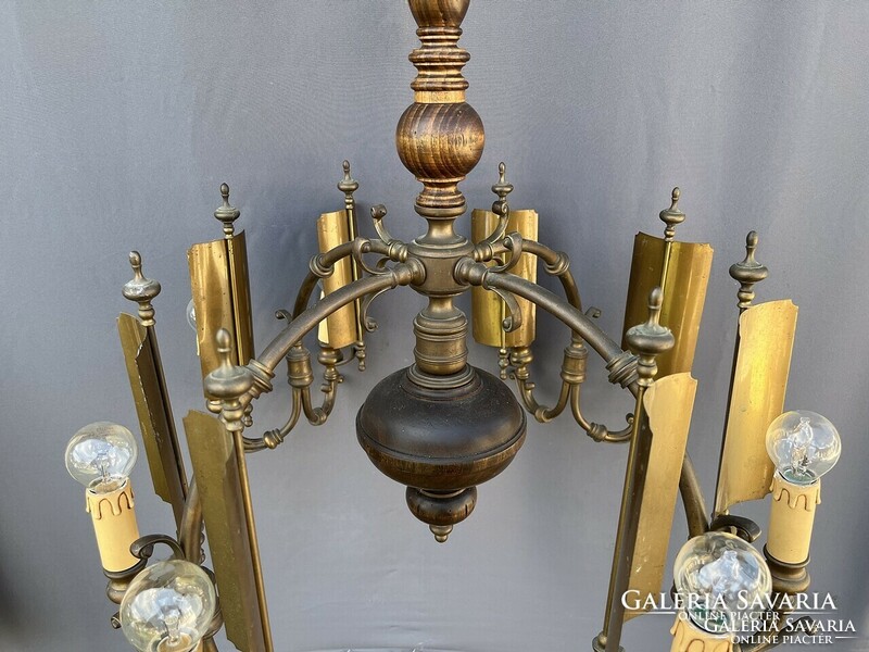 A special antique chandelier.