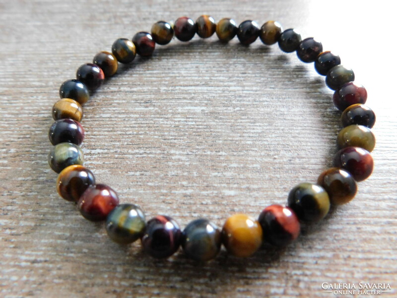 Tiger's eye cat's eye hawk eye bracelet 6mm