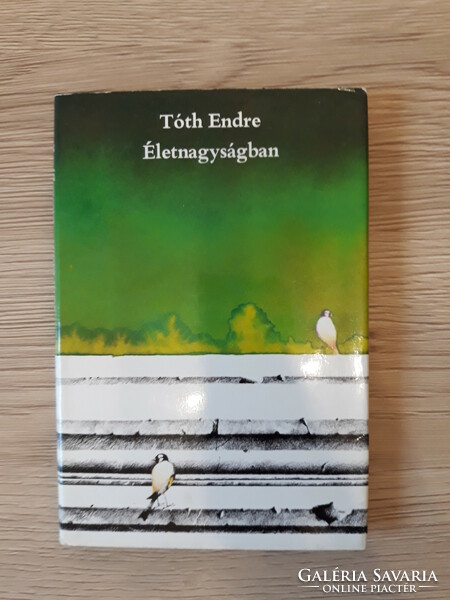 To Endre Tóth - in life size (volume of poems) - dedicated