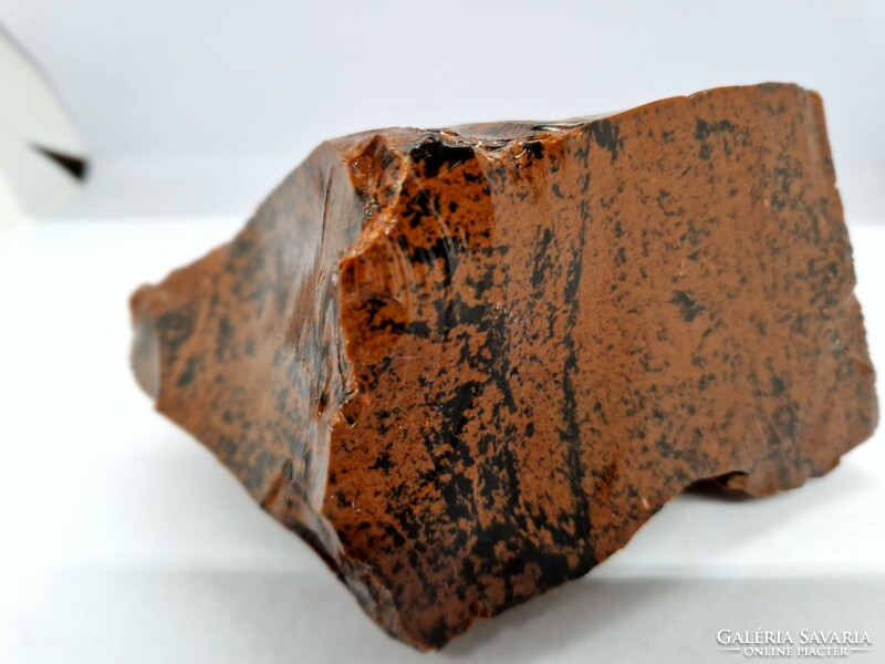 Obsidian mineral block