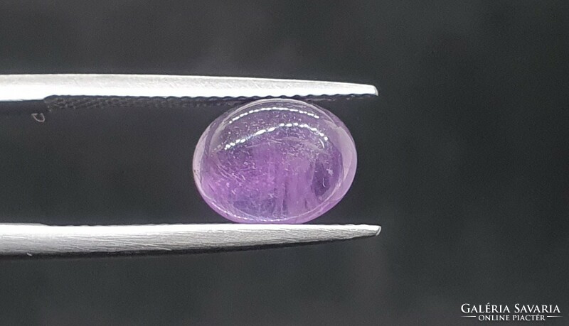 Amethyst round cut 2.74 Carats. With certification.