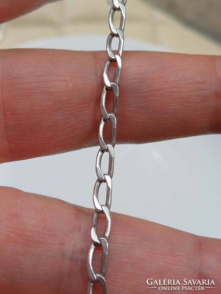 Solid silver bracelet with big eyes