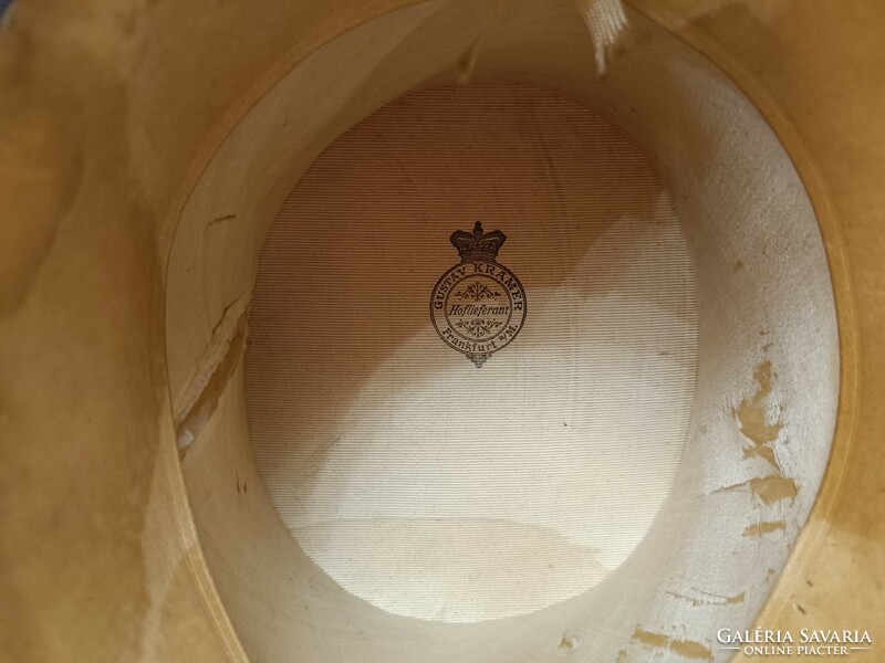 Antik cilinder kalap ruha film színház jelmez kellék sérült 381 7938
