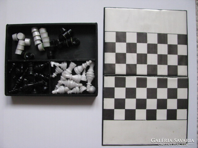 Mini chess and mill game