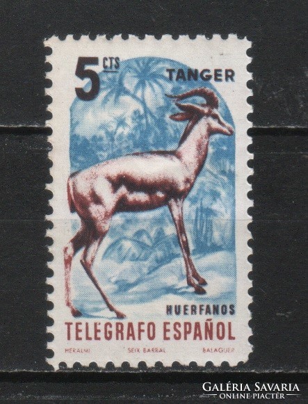 Tanger 0004 Távirda bélyeg