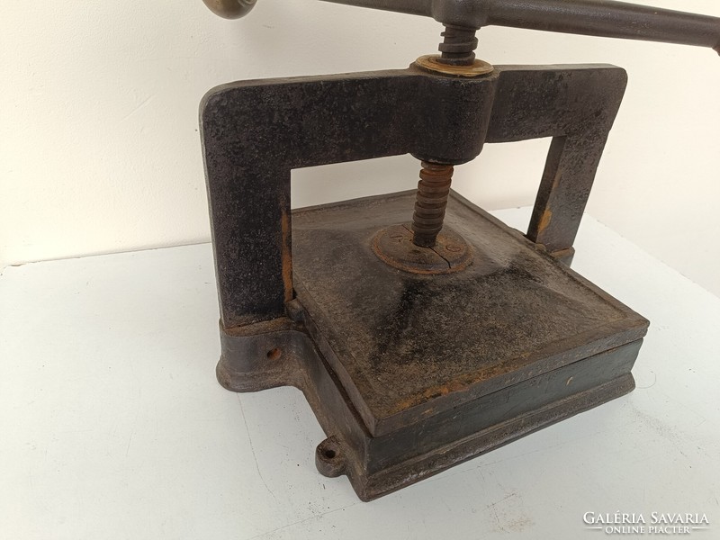 Antique book press book press printing press graphic graphics printing tool 431 8117