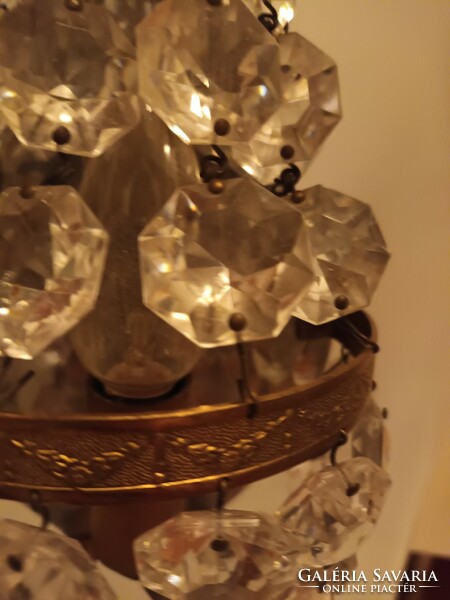 Crystal wall lamp wall arm