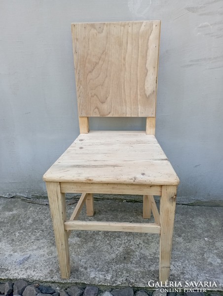 Pine chair / folk furniture/