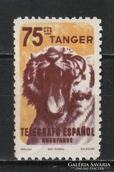 Tanger 0010 Távirda bélyeg