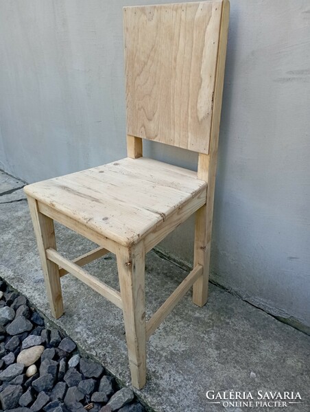 Pine chair / folk furniture/