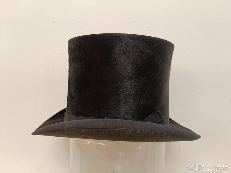 Antique top hat dress film theater costume prop 319 7936