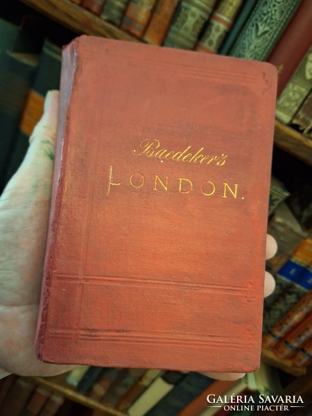 1884 Baedeker-London-England, Wales and Scotland