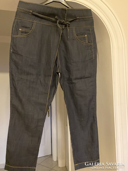 Galife-like, loose-fitting, thin summer bermuda pants