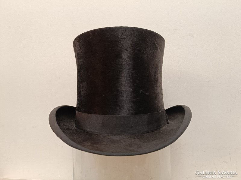 Antique top hat dress film theater costume prop 319 7936