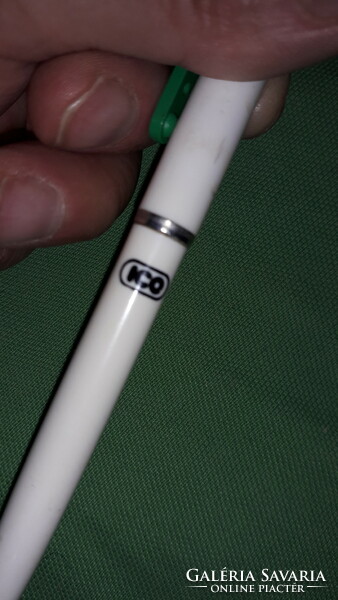 Retro ICO - "PLANÉTA" műanyag fehérszínű burkolatú golyóstoll a képek szerint