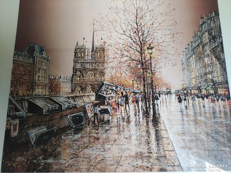 Paris notre-dam collection guy dessapt hand signed color print