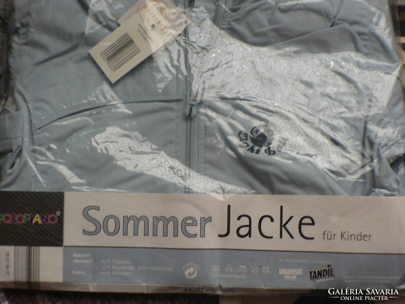 Temporary jacket, water-repellent 116-128