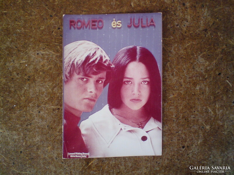 Actor, singer photos - traffic pictures - Leonard Whiting and Olivia Hussey 1968 (Romeo and Juliet)