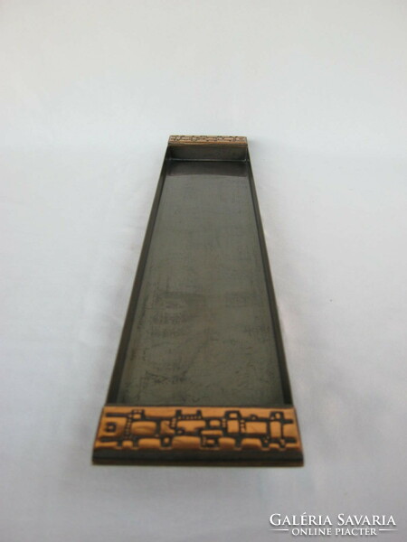 Retro ... otto Kopcsányi juried applied arts bronze tray