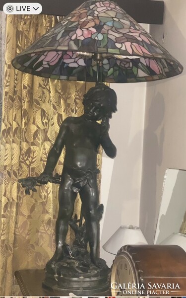Álló lámpa, szobor 110 cm