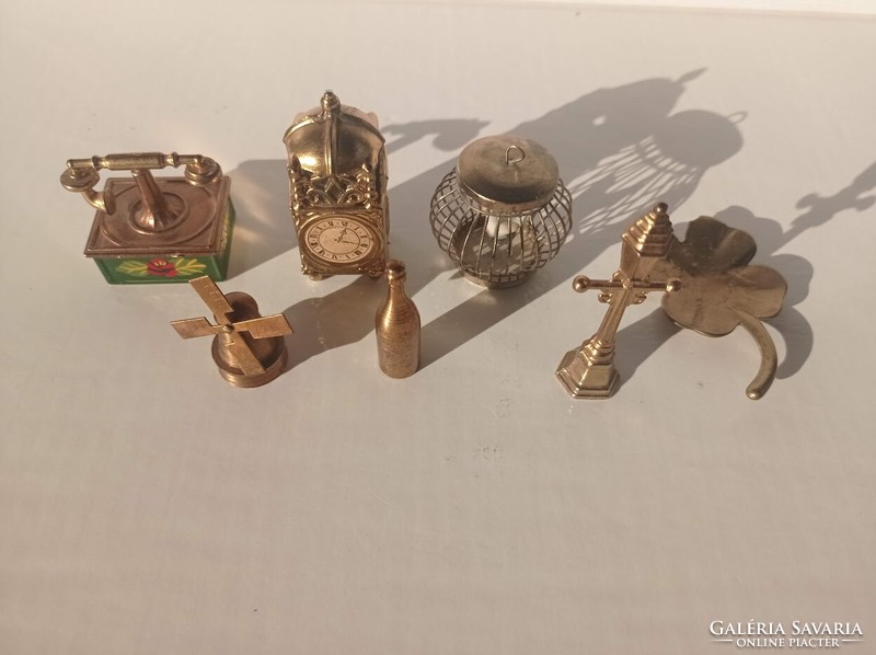 Copper miniature collection 7 pcs