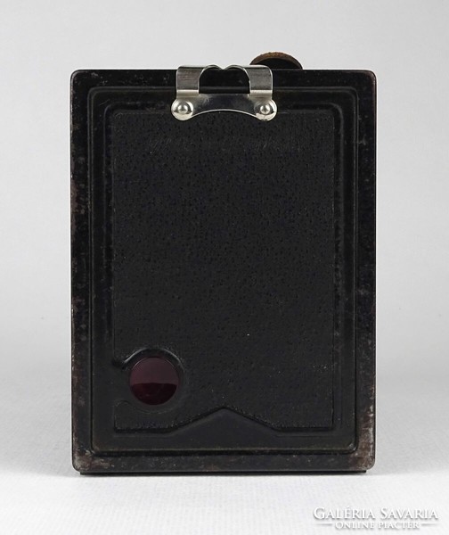 1P768 old agfa camera in leather case